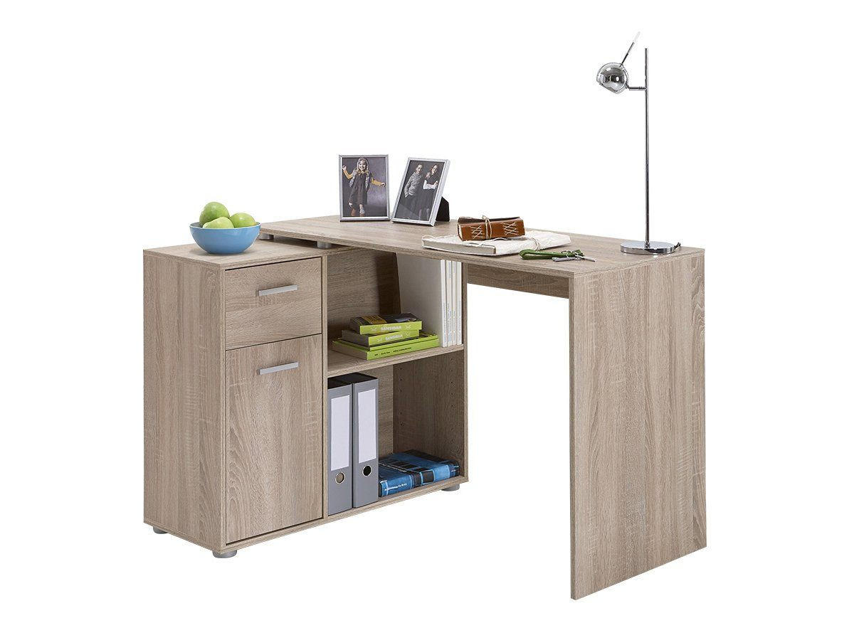 ECKSCHREIBTISCH 117/83/74 cm  in Eichefarben  - Eichefarben, KONVENTIONELL, Holzwerkstoff (117/83/74cm) - MID.YOU