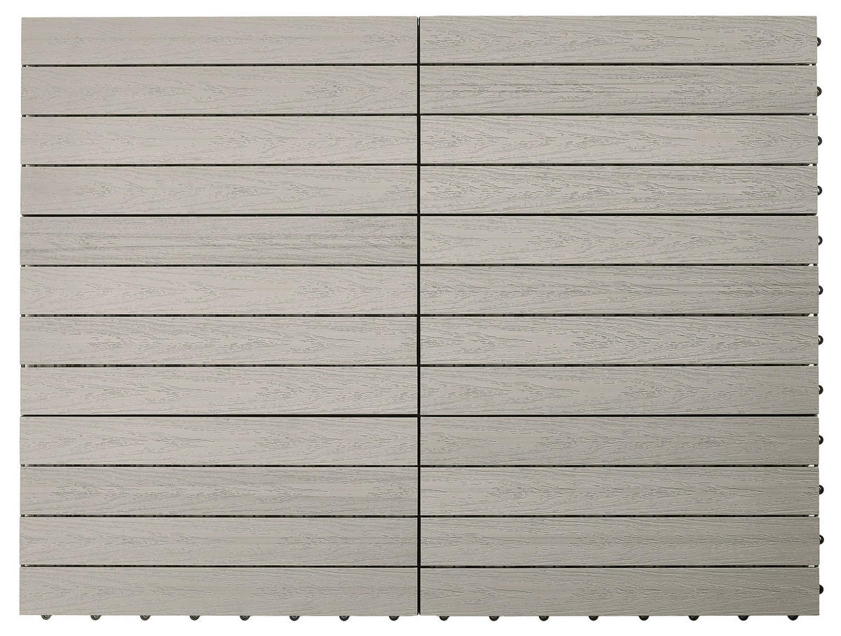 Terrassenfliese 6er Set  - Basics (60/30/2,4cm) - Ambia Garden
