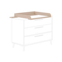 WICKELAUFSATZ Eefje  - Beige, Basics, Holzwerkstoff (123,5/12,5/79,9cm) - Paidi