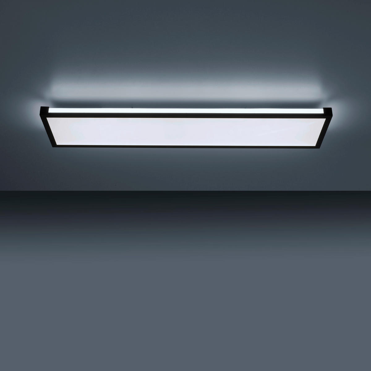 LED-PANEEL 100/25/7,1 cm  - Schwarz, Design, Kunststoff/Metall (100/25/7,1cm)