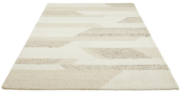 WOLLTEPPICH 130/190 cm Beige rechteckig  - Beige, Design, Textil (130/190cm) - Linea Natura