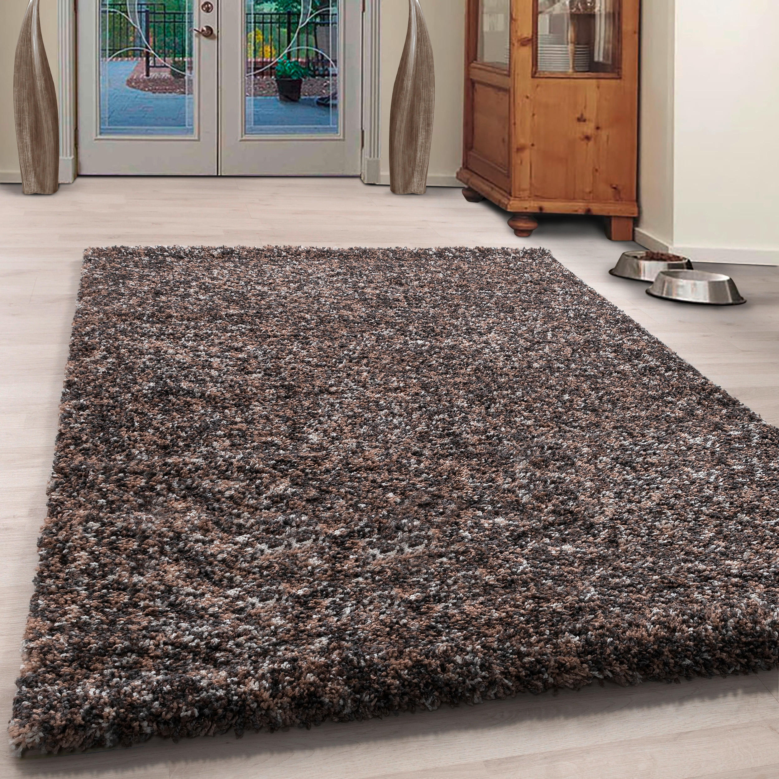 HOCHFLORTEPPICH 240/340 cm Enjoy Taupe  - Taupe, KONVENTIONELL, Textil (240/340cm) - Novel