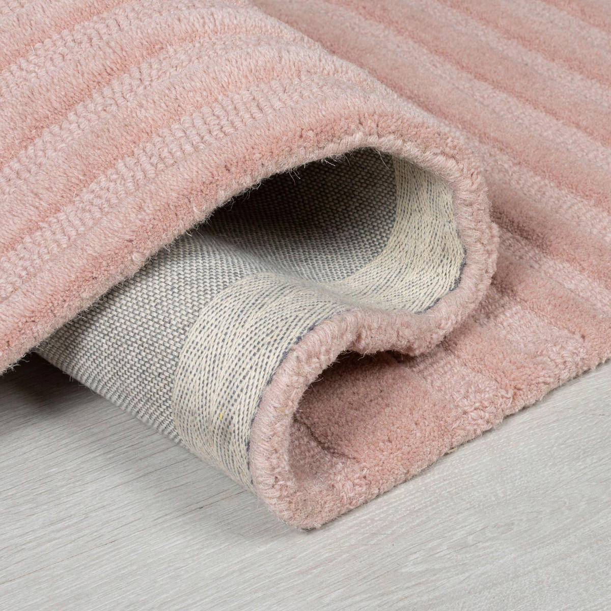 KOBEREC, 170/120 cm, světle růžová - světle růžová, Basics, textil (170/120cm)