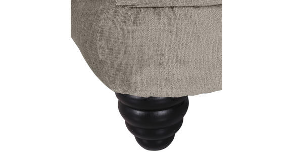 XXL-SESSEL - Hellgrau/Schwarz, Design, Holz/Textil (127/106/149cm) - Landscape