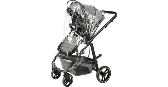 KINDERWAGENSET Korfu  - Dunkelgrau/Schwarz, Basics, Kunststoff/Textil - My Baby Lou