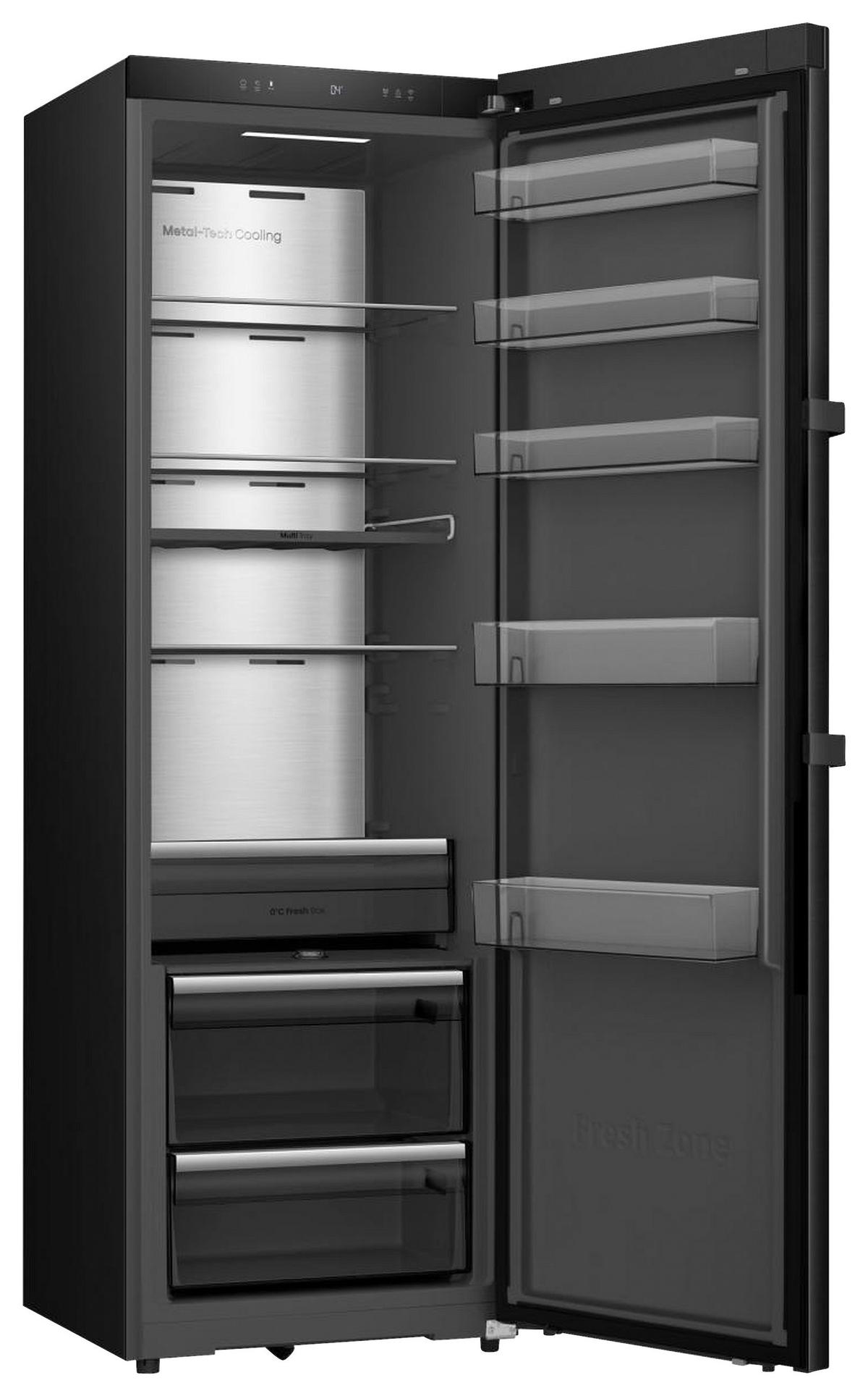 KÜHLSCHRANK 59,5/185,6/60 cm RL5K370GSFC1  - Schwarz, Basics, Metall (59,5/185,6/60cm) - Hisense