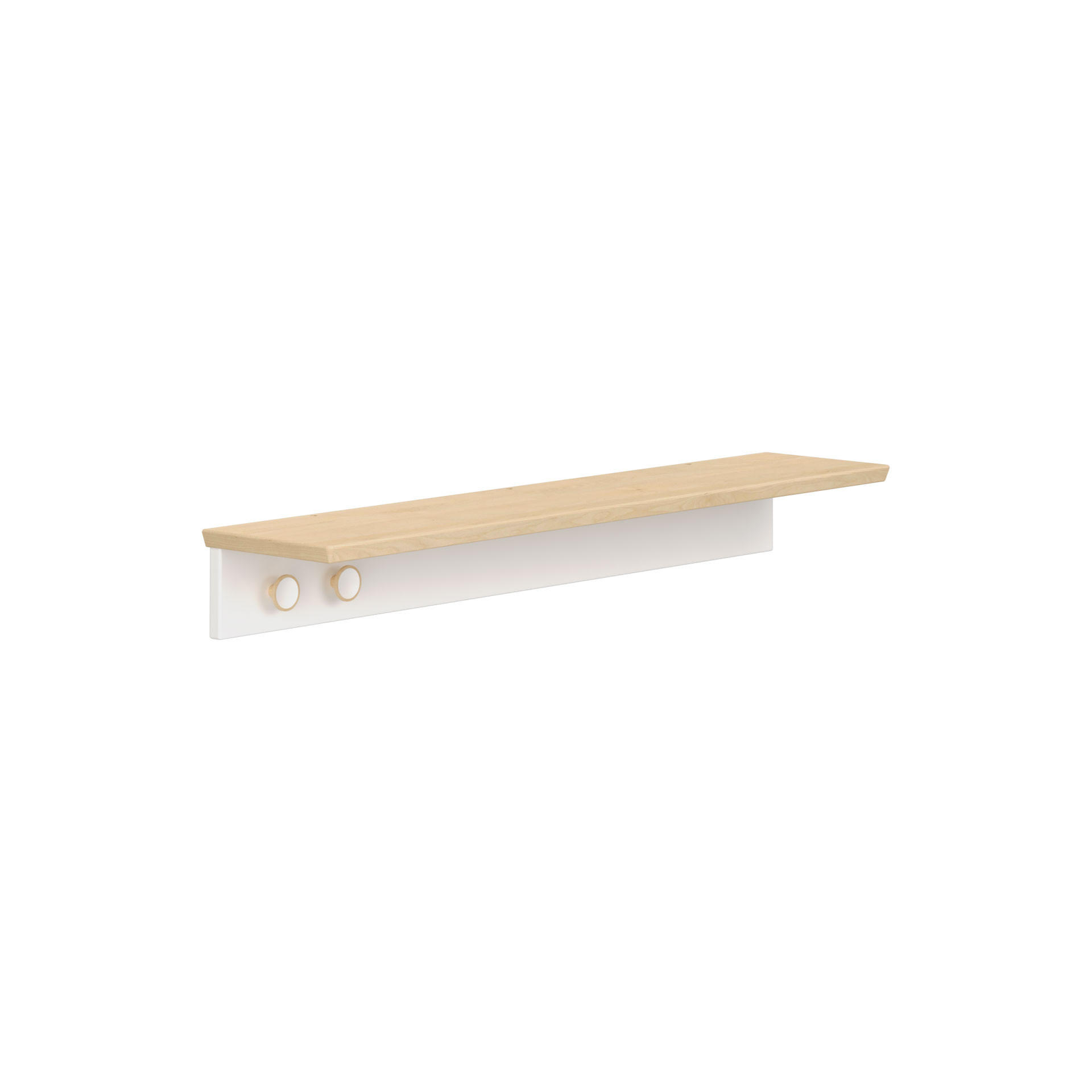 WANDBOARD Ylvie Birke Weiß, Birkefarben  - Birkefarben/Weiß, Basics, Holz/Holzwerkstoff (96,4/12,0/20,0cm) - Paidi