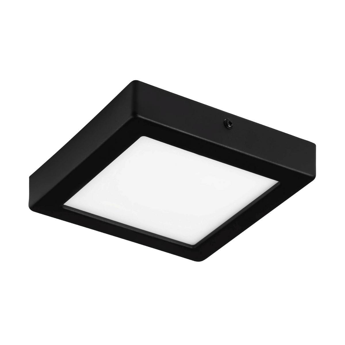 SKÅPBELYSNING LED-ljuskälla  - vit/svart, Basics, metall/plast (17/17/3cm) - Eglo