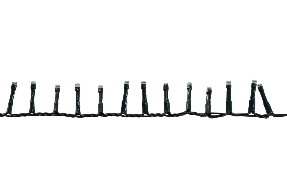 LICHTERKETTE 750 cm  - Grün, KONVENTIONELL, Kunststoff (750cm) - X-Mas