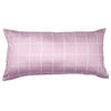 KISSENHÜLLE Giulietta 40/80 cm  - Rosa/Weiß, KONVENTIONELL, Textil (40/80cm) - Janine