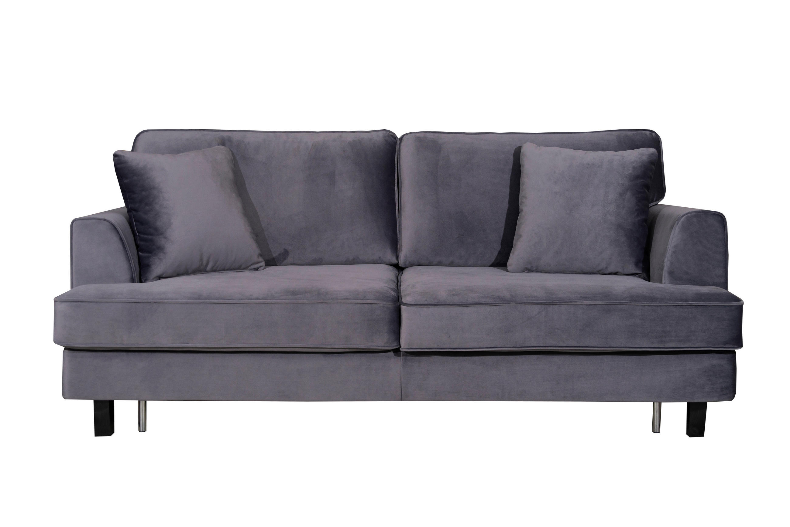 DVOSED , siva  - siva/crna, Moderno, drvo/metal (205/100/90cm) - Hom`in