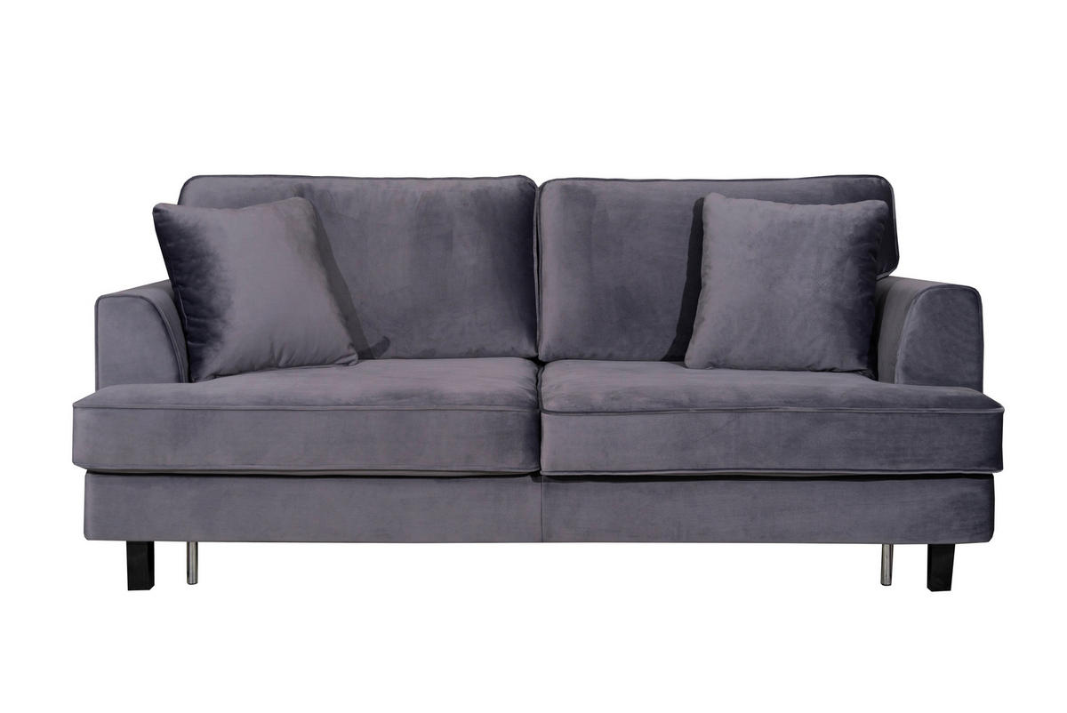 DVOSED , siva  - siva/crna, Moderno, drvo/metal (205/100/90cm) - Hom`in