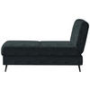 SCHLAFSOFA in Webstoff Anthrazit  - Anthrazit/Schwarz, MODERN, Textil/Metall (205/90/92cm) - Novel