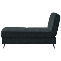 SCHLAFSOFA in Webstoff Anthrazit  - Anthrazit/Schwarz, MODERN, Textil/Metall (205/90/92cm) - Novel