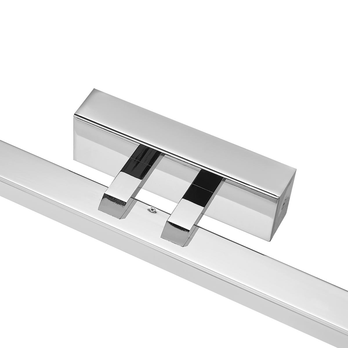 LED-WANDLEUCHTE Aurora 75/10/5,5 cm   - Alufarben, Basics, Kunststoff/Metall (75/10/5,5cm) - Novel