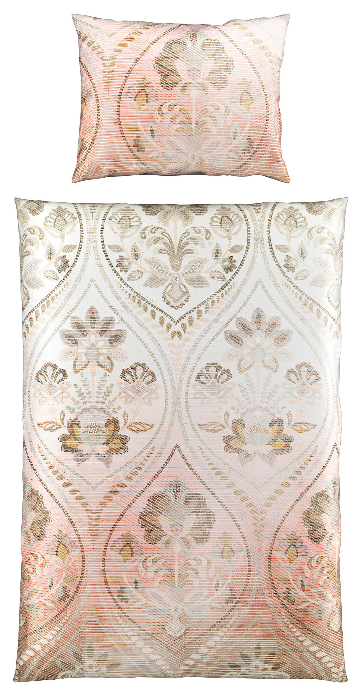 OBOJSTRANNÁ POSTEĽNÁ BIELIZEŇ, satén, viacfarebná, 140/200 cm - viacfarebná, Konventionell, textil (140/200cm) - Esposa