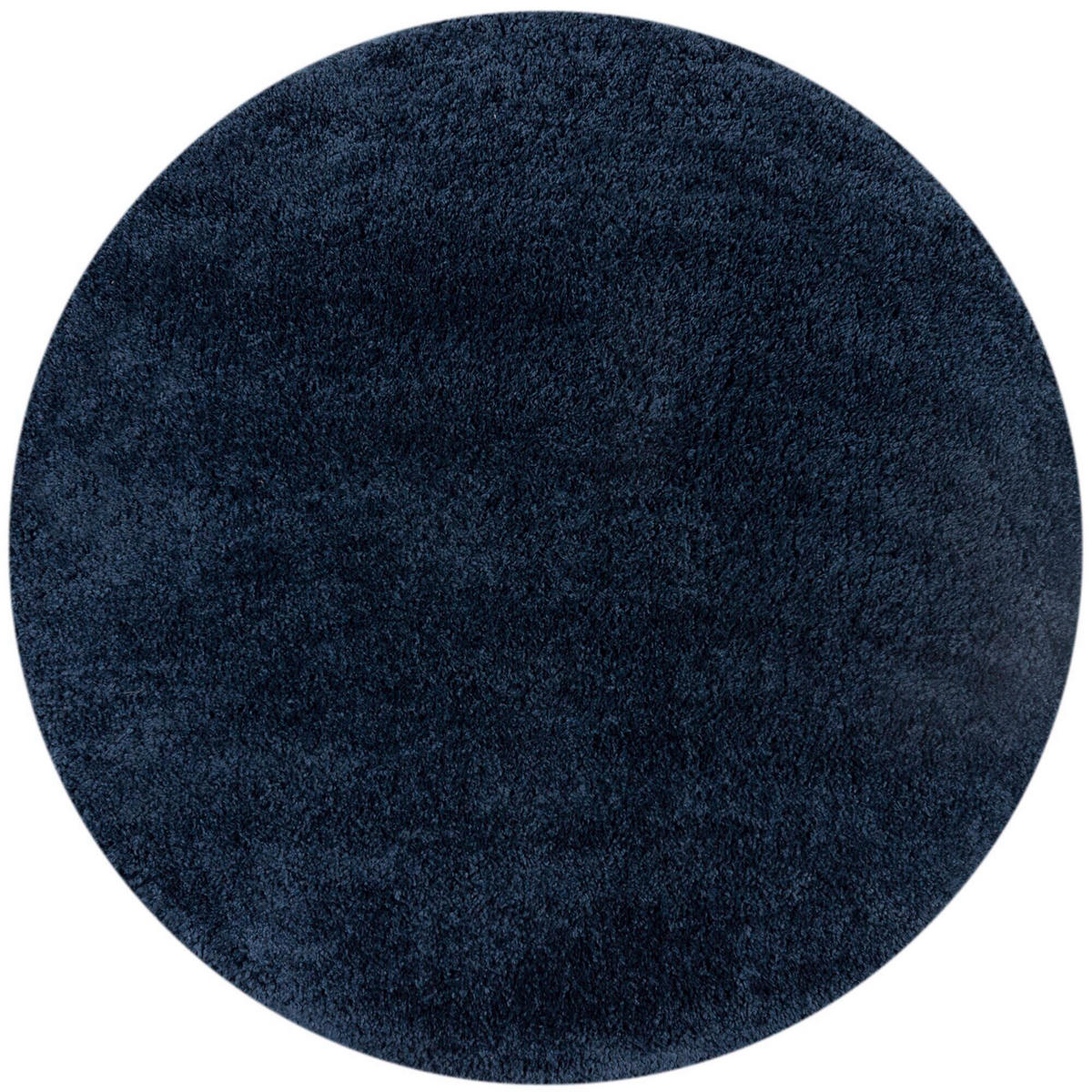 SHAGGY 133/133 cm Flair Rugs Blau, Dunkelblau  - Blau/Dunkelblau, Basics, Textil (133/133cm) - Xora