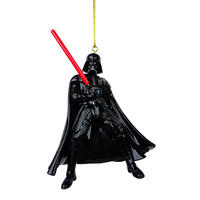 CHRISTBAUMANHÄNGER Darth Vader  - Rot/Multicolor, KONVENTIONELL, Kunststoff (10cm) - Star Wars