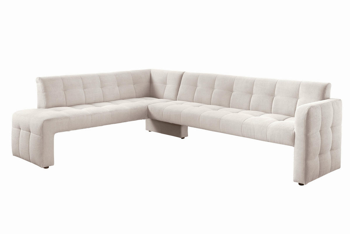 ECKBANK 265/197 cm  in Beige  - Beige/Schwarz, MODERN, Holz/Holzwerkstoff (265/197cm) - Livetastic