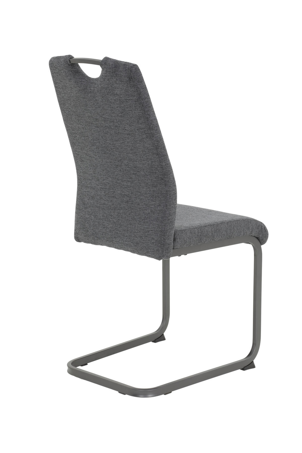 TISCHGRUPPE   - Anthrazit/Eiche Artisan, MODERN, Textil/Metall (140-220/76/90cm) - MID.YOU