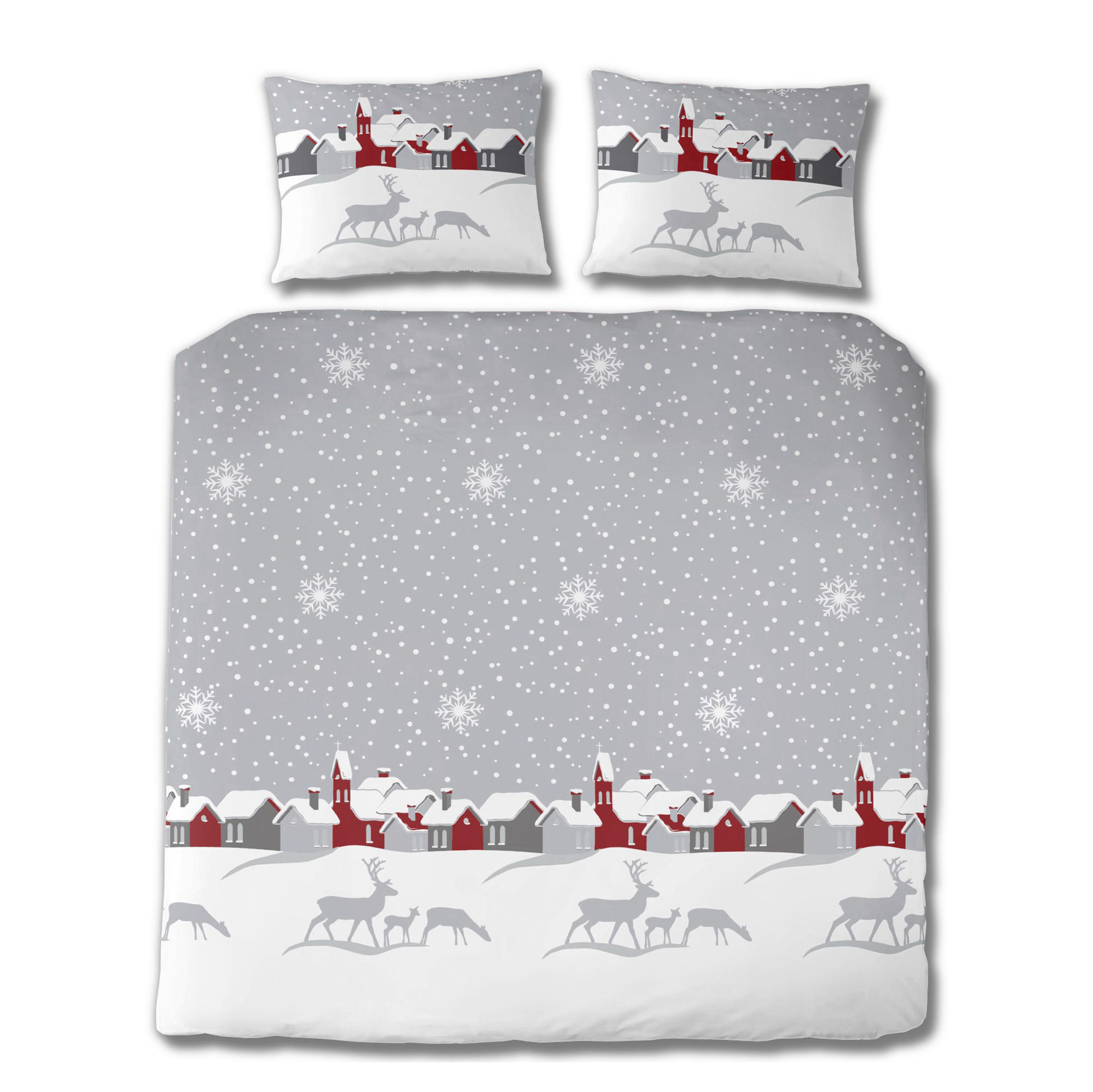 BETTWÄSCHE Flanell 200/200 cm  - Grau, Basics, Textil (200/200cm)