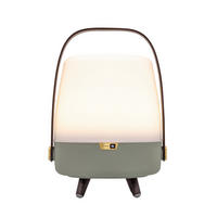 LED-TISCHLEUCHTE Lite-up Play Mini - Sound by JBL 21/29 cm   - Hellgrün, MODERN, Kunststoff (21/29cm)