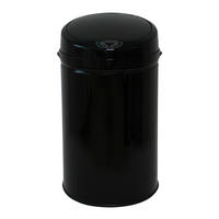 ODPADKOVÝ KOŠ  30 l - černá, Trend, kov/plast (31/31/61,5cm) - Echtwerk