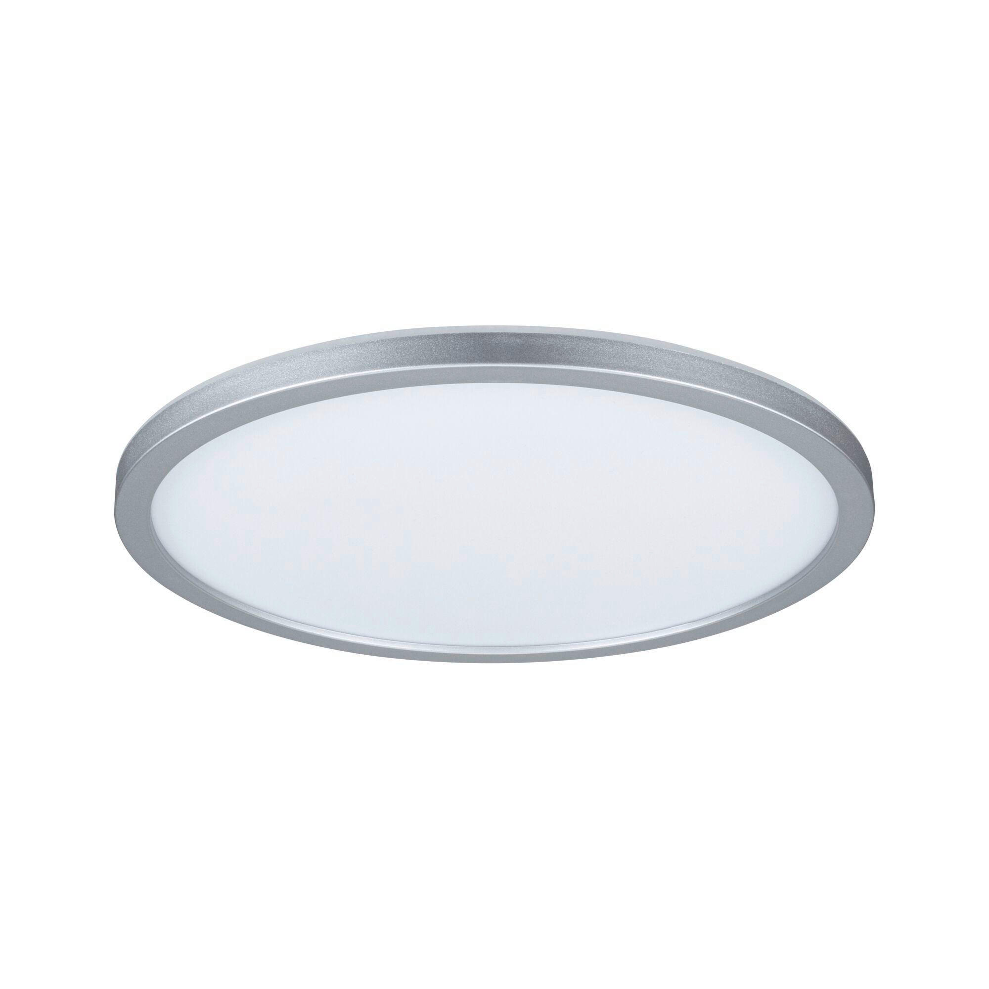 LED-PANEEL  - Chromfarben, Basics, Kunststoff (29,3cm) - Paulmann