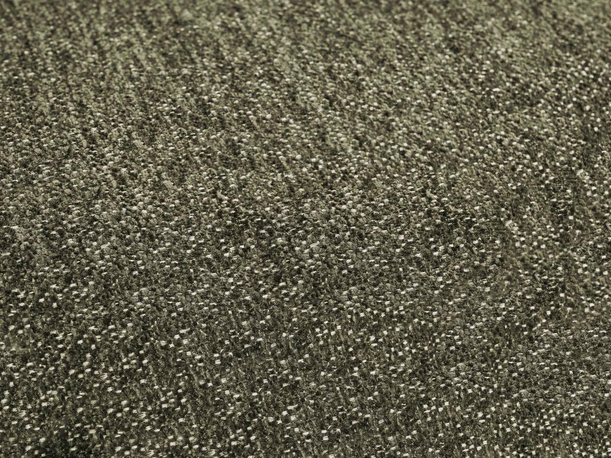 ECKSCHLAFSOFA EVEREST  mit Rücken echt, Armteil links, Armteil rechts Flachgewebe Grün  - Schwarz/Grün, MODERN, Kunststoff/Textil (212/423/198cm)