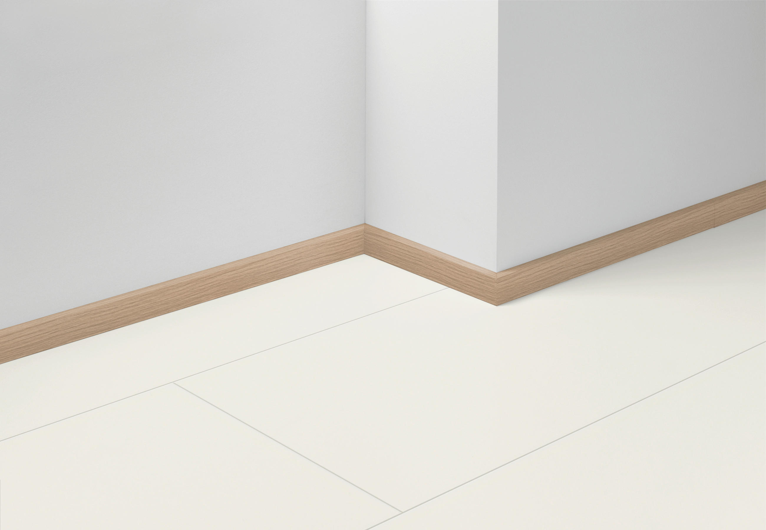 SOCKELLEISTE - Eichefarben/Braun, Basics, Holzwerkstoff (220/1,6/4cm) - Parador