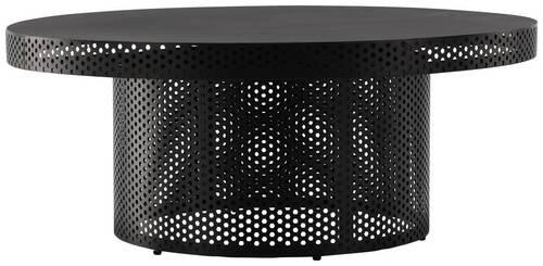 SOFFBORD i metall  - svart, Design, metall (100/43cm) - Lomoco