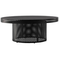 SOFFBORD i metall  - svart, Design, metall (100/43cm) - Lomoco