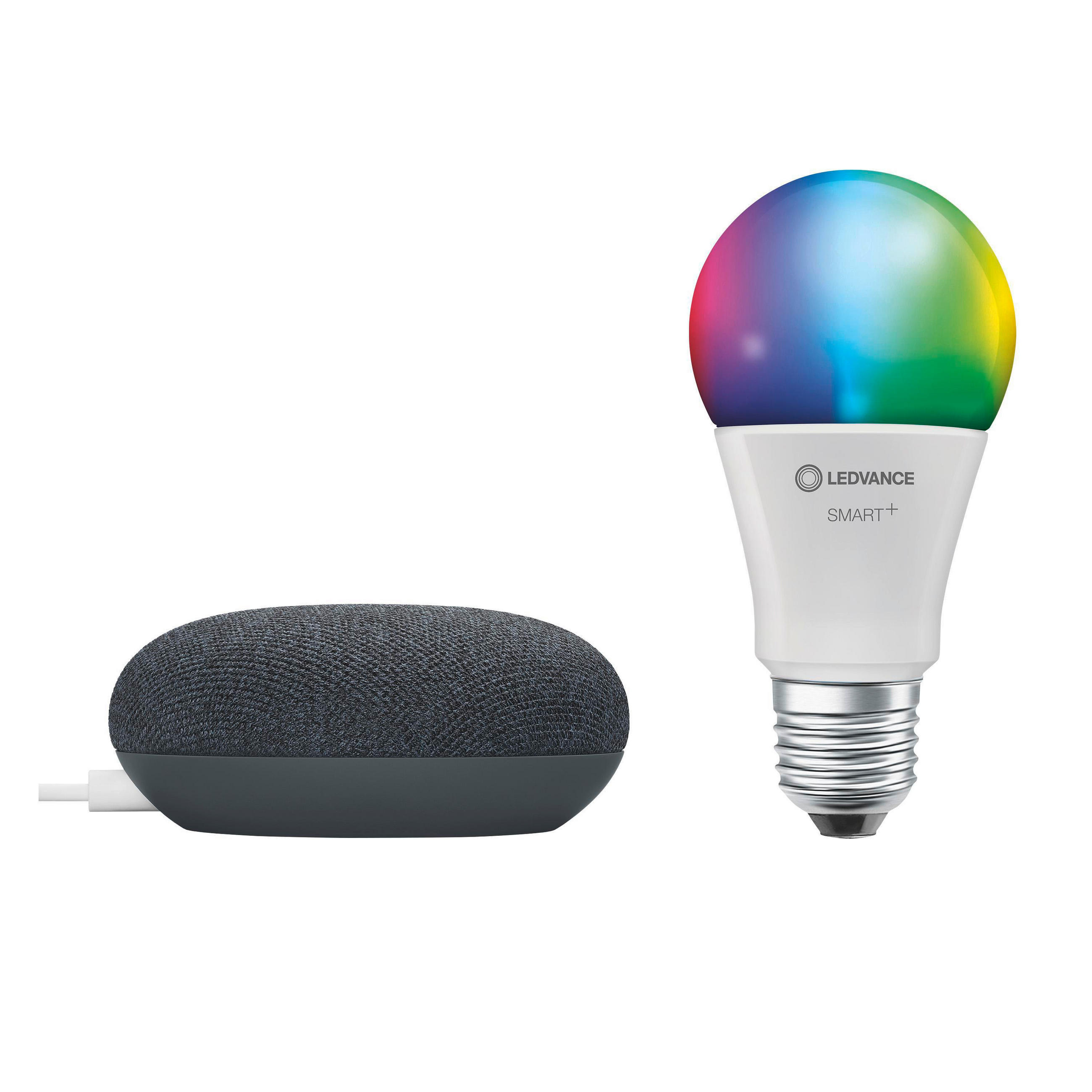 Starterkit Smart Home Classic   E27 1 + 1 Stück  - Schwarz/Weiß, Basics, Kunststoff - Ledvance