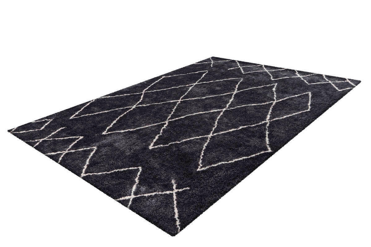 HOCHFLORTEPPICH 120/170 cm Orlando Anthrazit  - Anthrazit, Design, Textil (120/170cm) - Kayoom