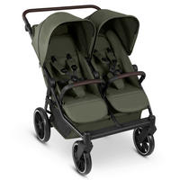 GESCHWISTERWAGEN Bayamo  - Dunkelgrün/Schwarz, Basics, Textil/Metall (105,5/76,5/105cm) - ABC Design