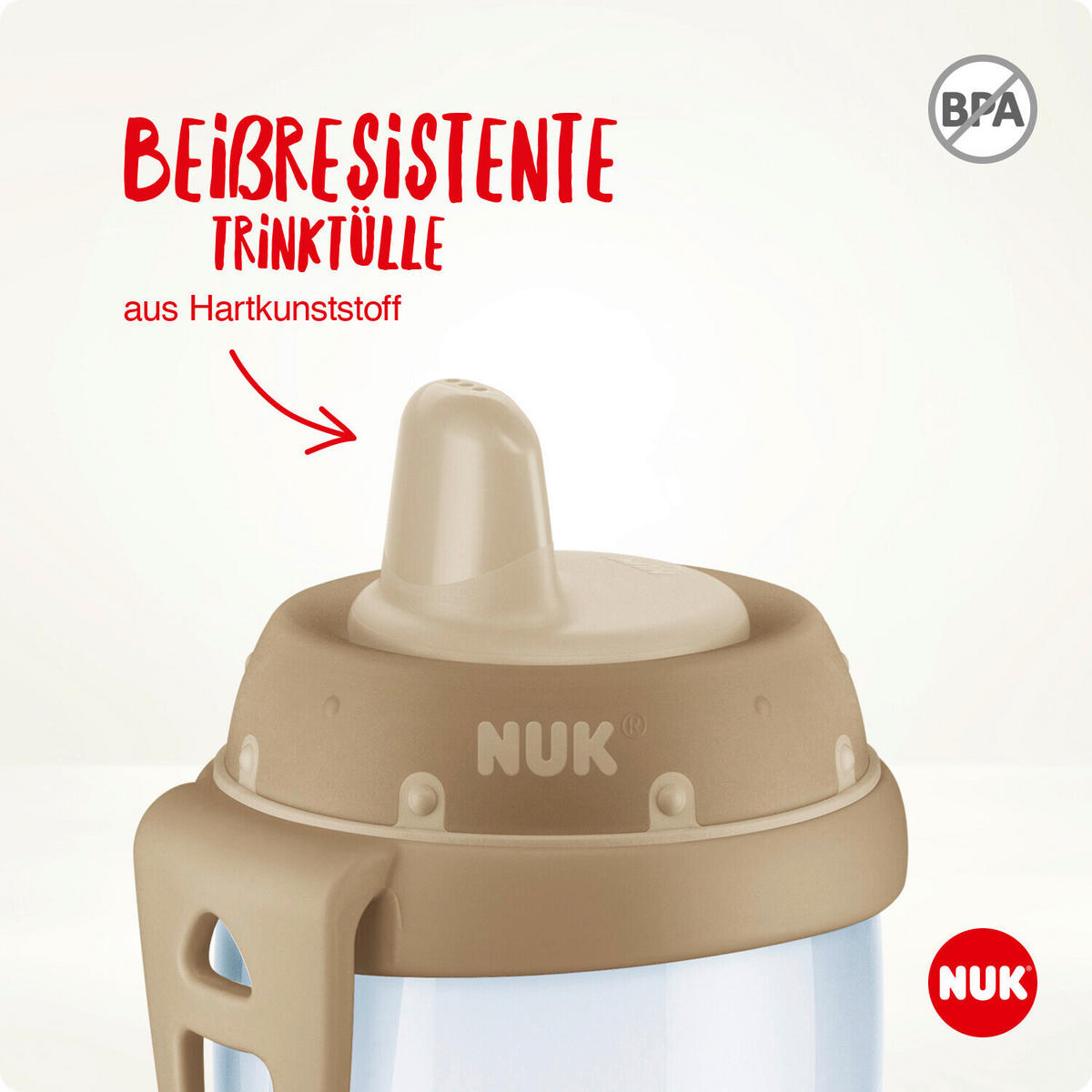 BABYFLASCHE Disney Classic 300 ml  - Transparent/Beige, Basics, Kunststoff (6,6/6,6/23,5cm) - NUK