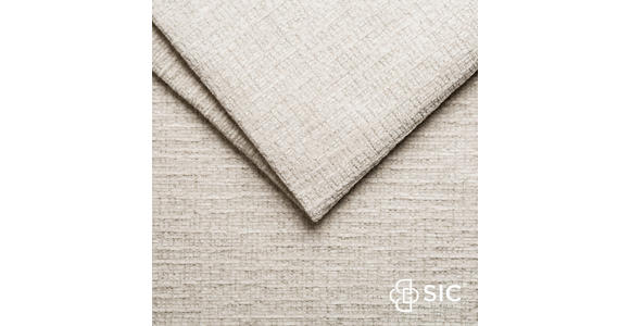 ECKSOFA inkl.Funktionen Hellgrau Chenille  - Hellgrau/Schwarz, MODERN, Textil/Metall (195/300cm) - Xora