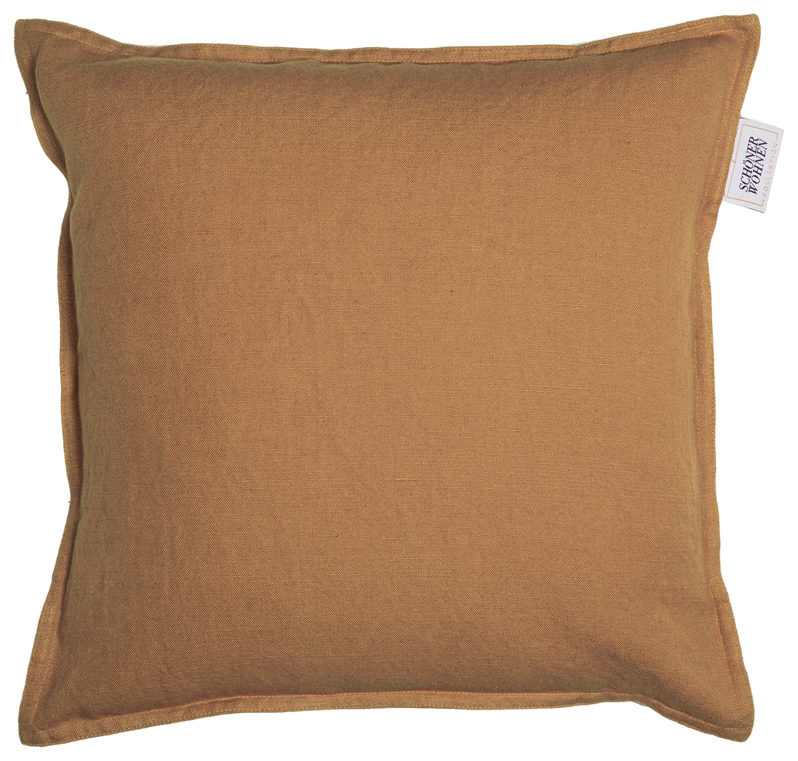 KISSENHÜLLE SW-LINO 38/38 cm  - Kastanienfarben/Braun, Basics, Textil (38/38cm) - Schöner Wohnen