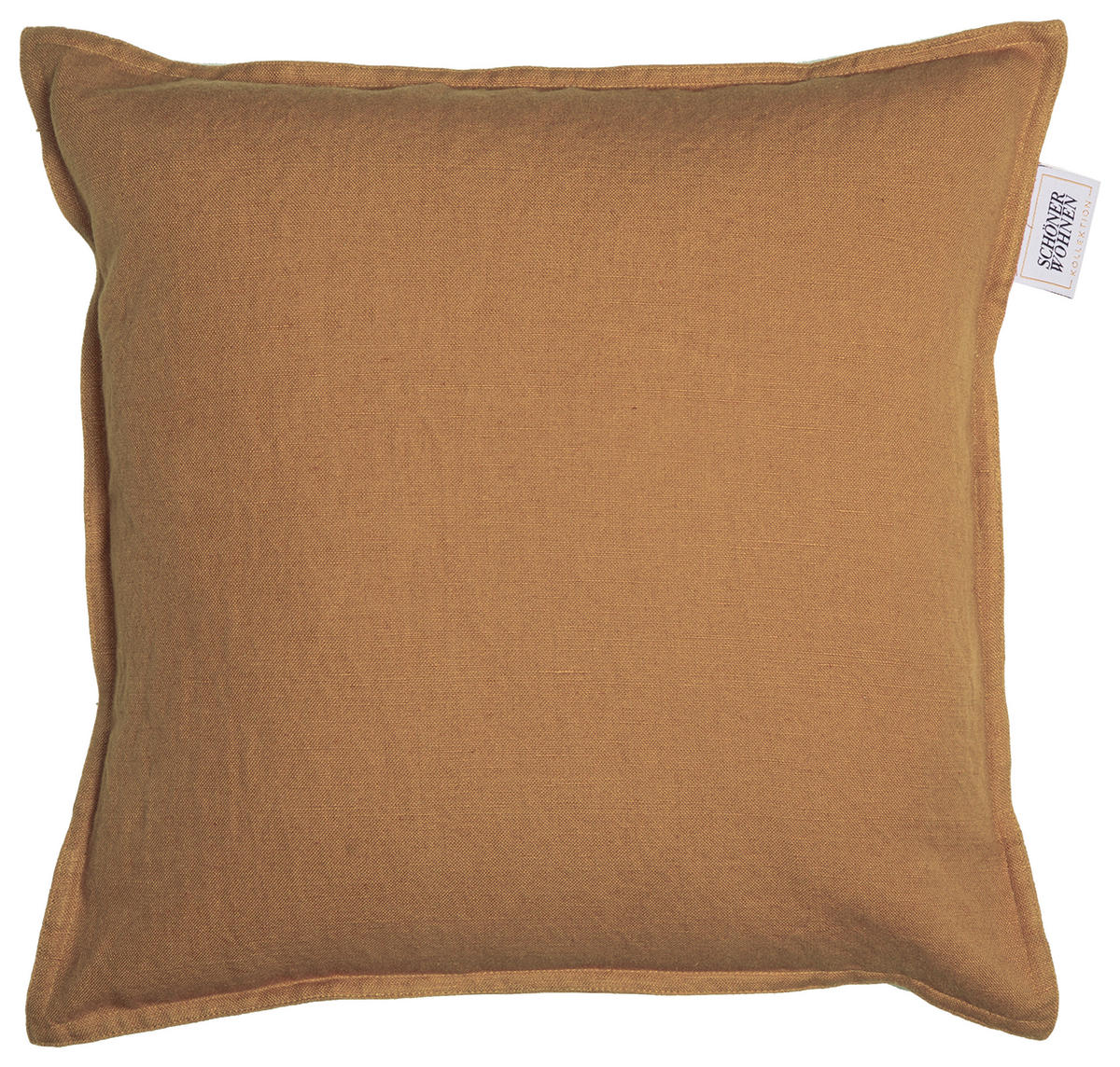 KISSENHÜLLE SW-LINO 38/38 cm  - Kastanienfarben/Braun, Basics, Textil (38/38cm) - Schöner Wohnen
