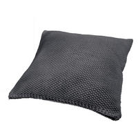 KISSENHÜLLE 50/50 cm  - Anthrazit, Basics, Textil (50/50cm)