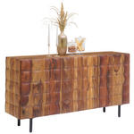 SIDEBOARD  in 162/80/42 cm  - Sheeshamfarben/Schwarz, Trend, Holz/Metall (162/80/42cm) - Ambia Home