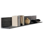 WANDBOARD  154/21/24 cm  - Anthrazit, Design, Holz (154/21/24cm) - Johann Jakob