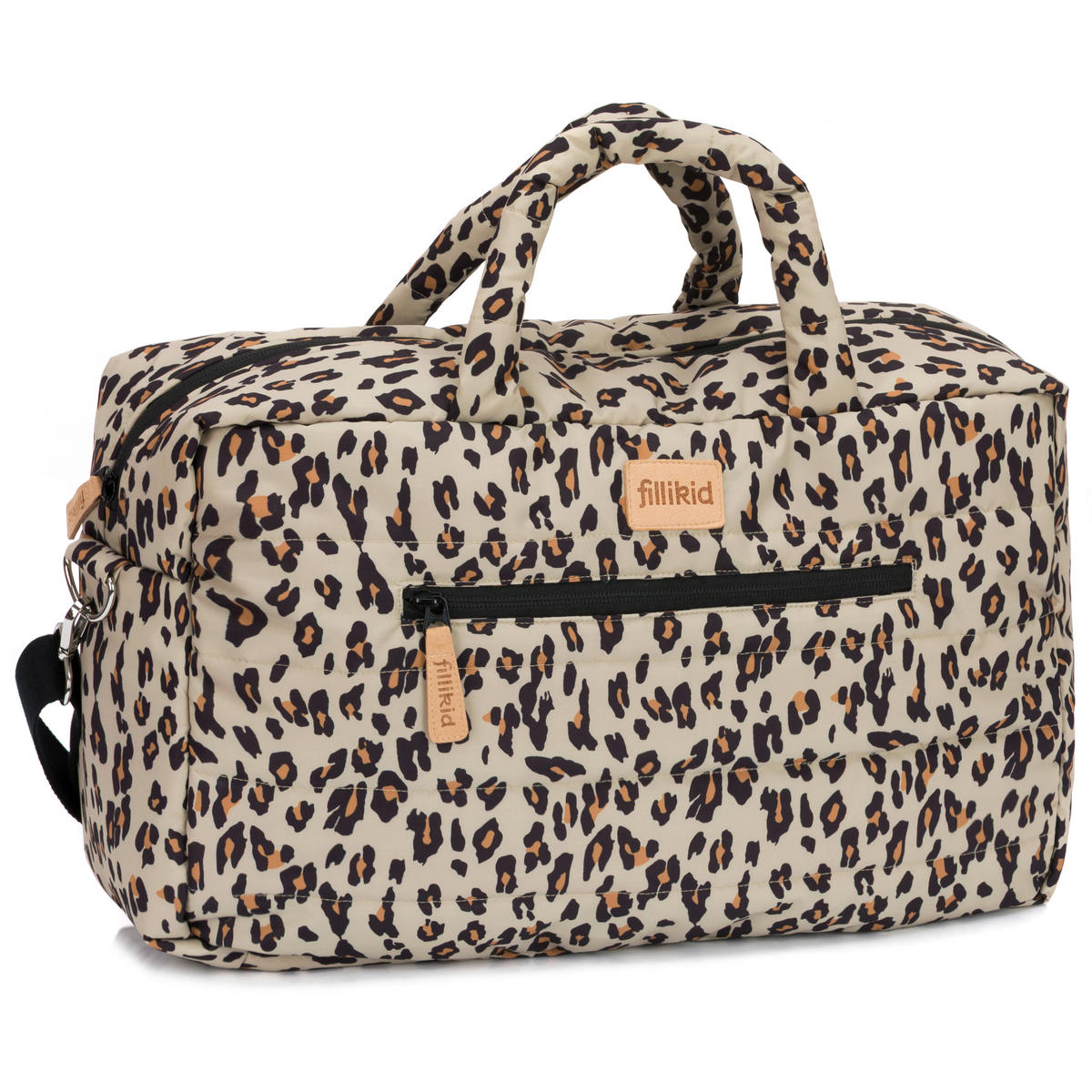 WICKELTASCHE  - Hellbraun/Dunkelorange, Basics, Textil (43/28/14cm) - Fillikid