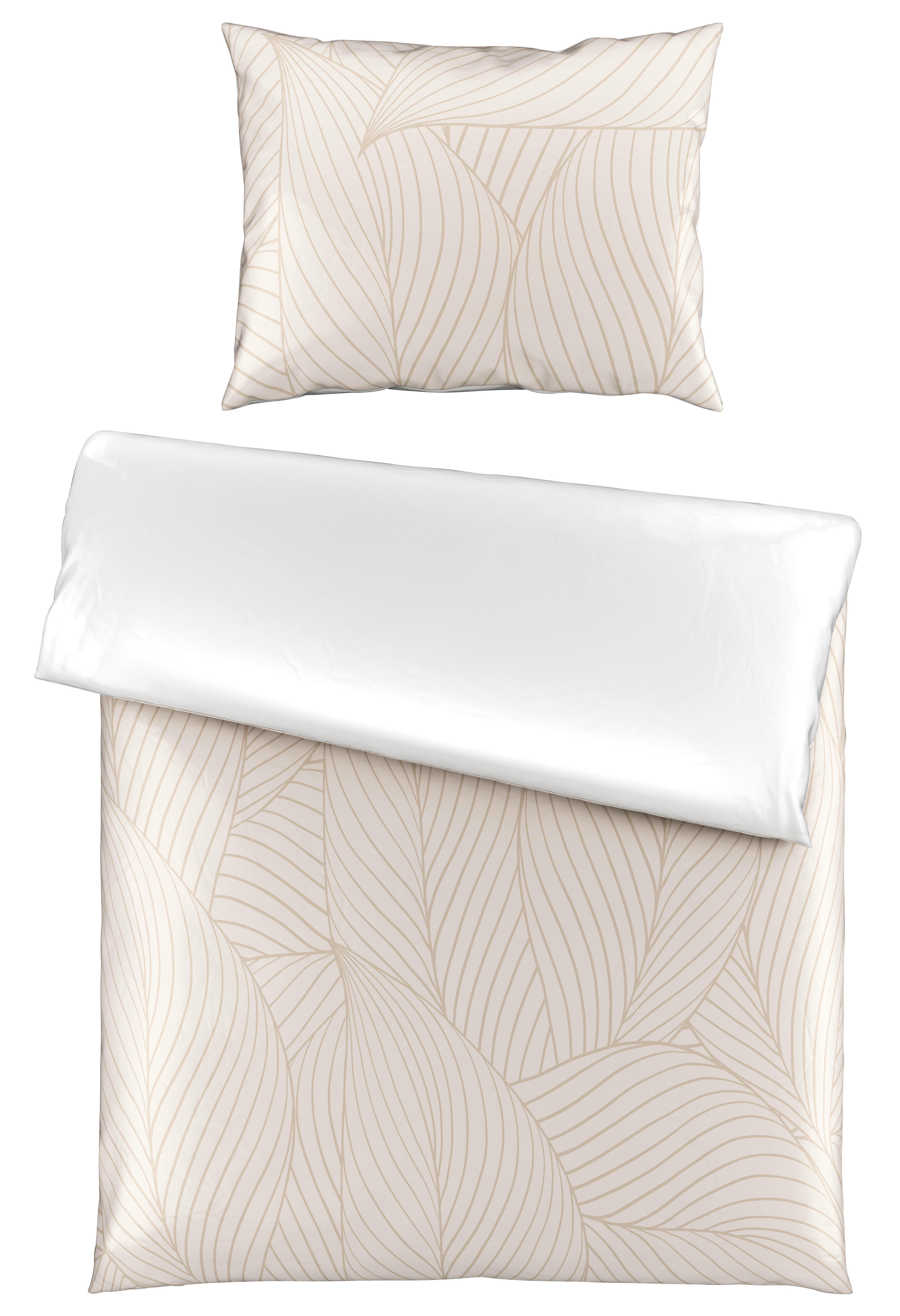POSTELJINA SA DVA LICA SANDY 140/200 cm saten sivobraon  - sivobraon, Konvencionalno, tekstil (140/200cm) - Esposa