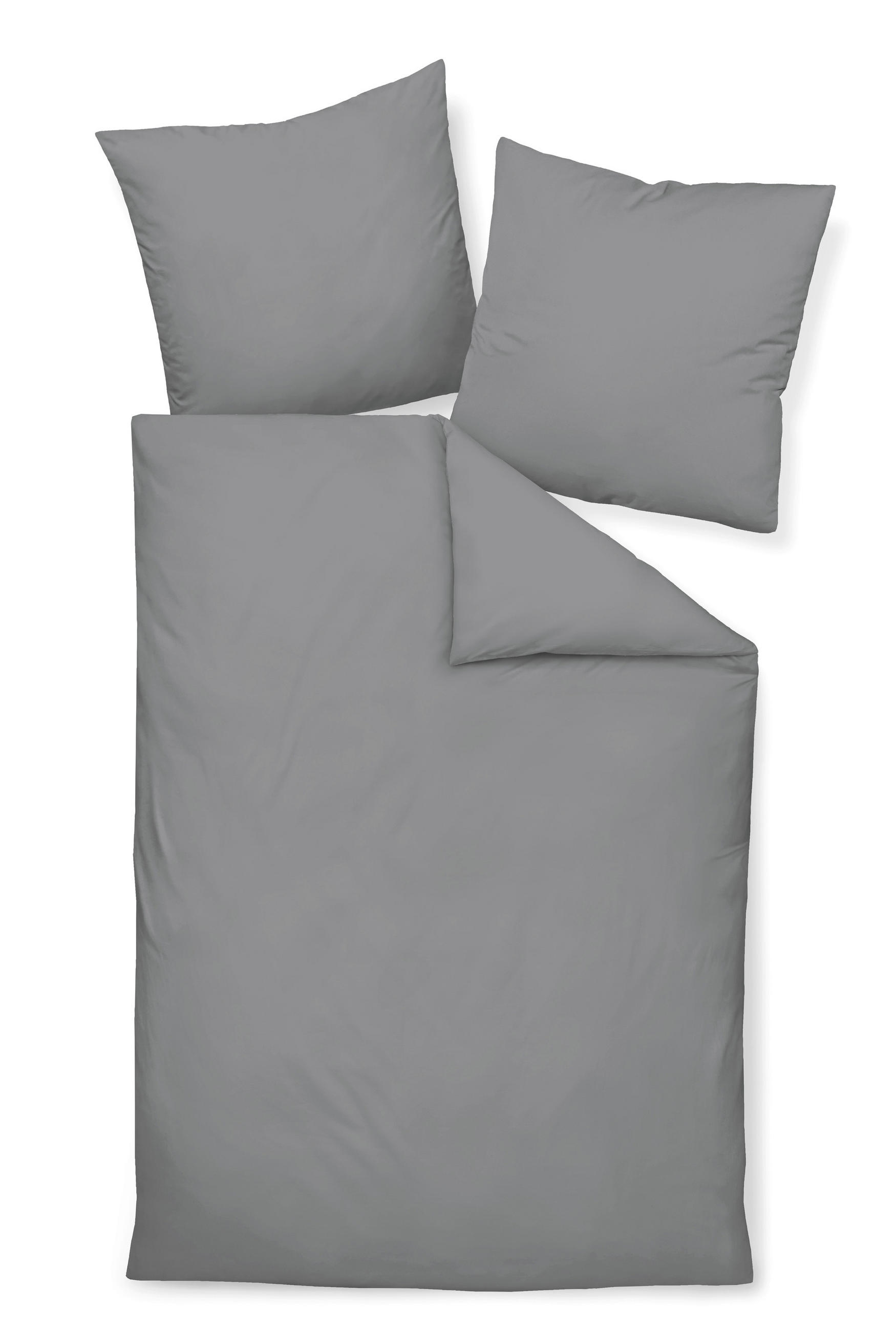 POSTELJINA 200/200 cm   - tamno siva, Konvencionalno, tekstil (200/200cm) - Janine