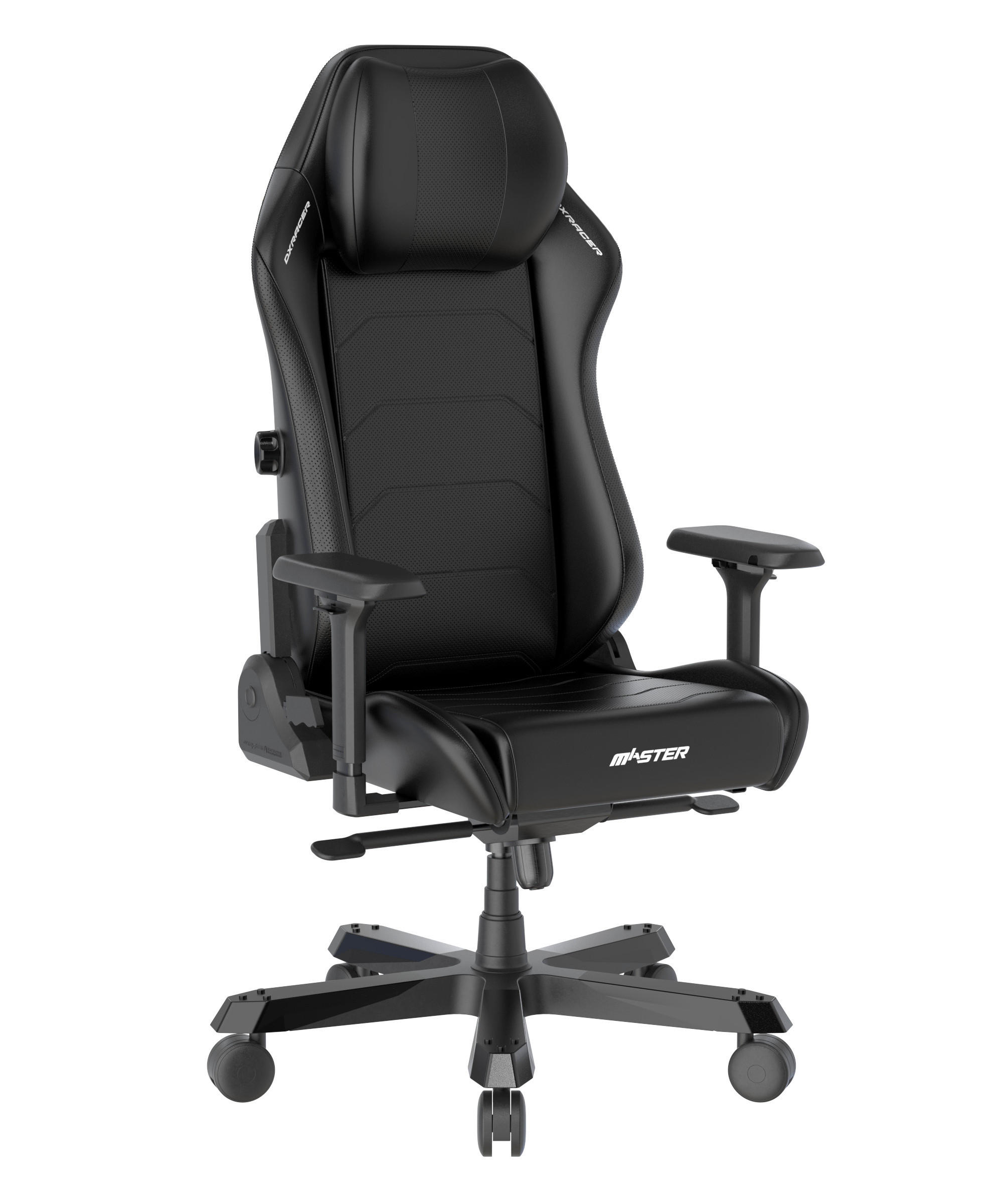 GAMINGSTUHL  in Lederlook Schwarz  - Schwarz, KONVENTIONELL, Textil/Metall (70/133/70cm) - Dxracer