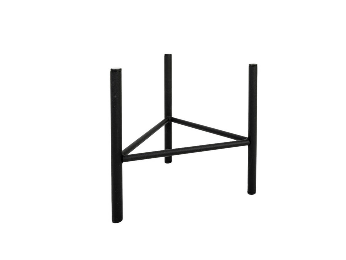 BLUMENSTÄNDER in Metall  - Schwarz, Basics, Metall (35/25/35cm)