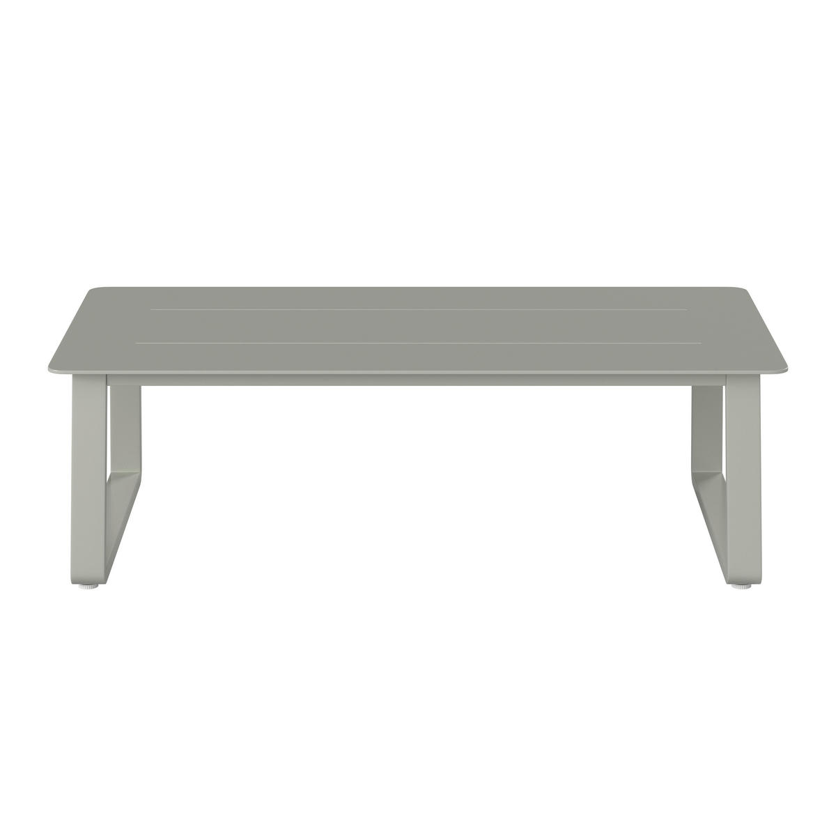 LOUNGEGARNITUR 4-teilig   209.5/65/82.5 cm Aluminium  - Beige/Braun, MODERN, Kunststoff/Textil (209.5/65/82.5cm) - Ambia Garden