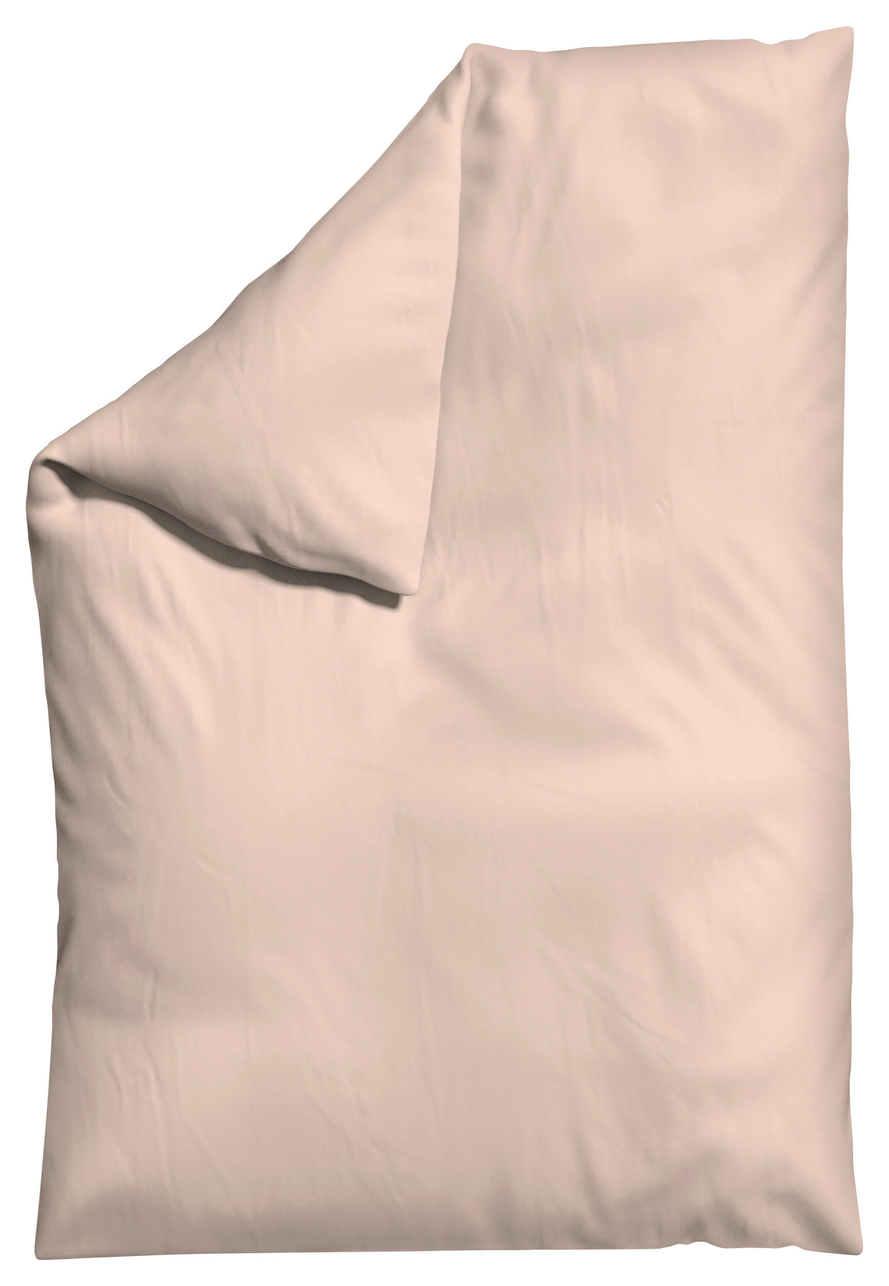 Schlafgut Bettdeckenbezug Woven Satin Hellrot 135-140x200 cm