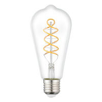 LED-LEUCHTMITTEL   E27 7,3 W  - Klar, Basics, Glas (6,4/14,3cm) - Eglo